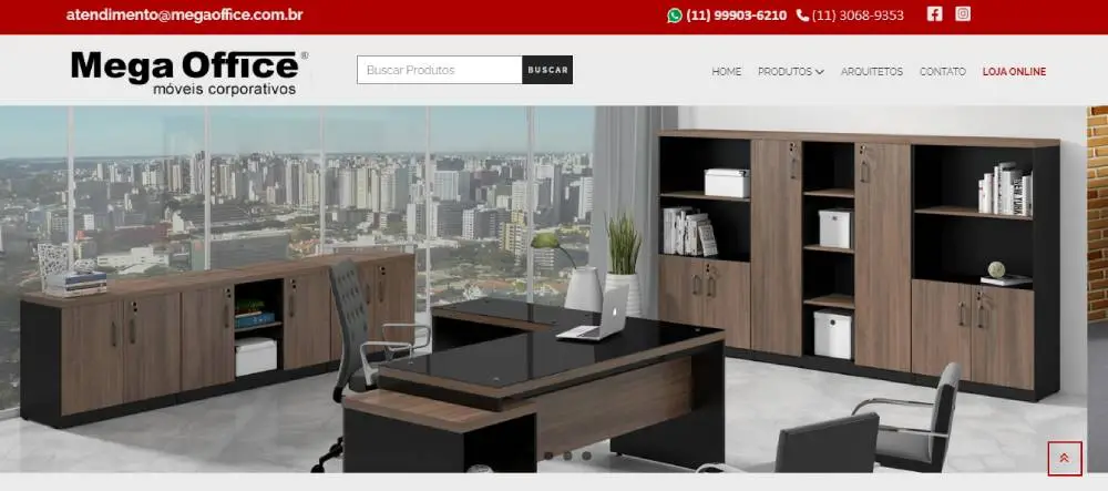 site mega office | peachbrasil